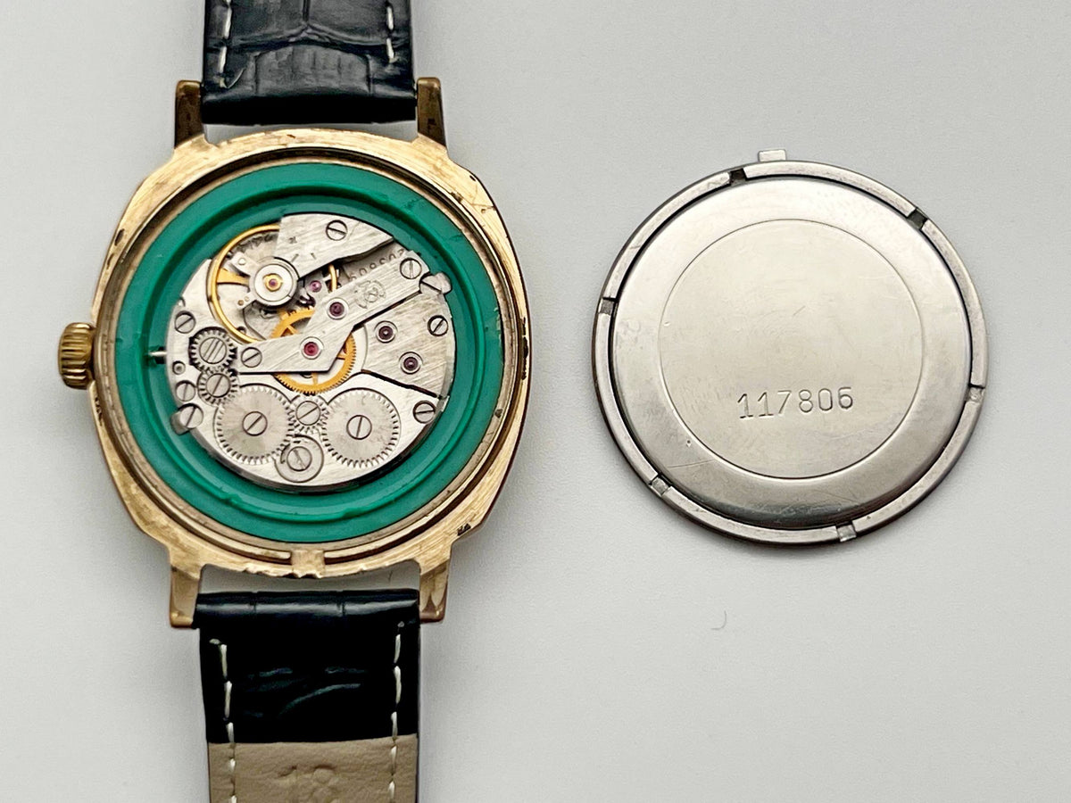 Vintage SLAVA 2414 AU Soviet Mechanical Watch | Gilding  Wristwatch USSR Watch