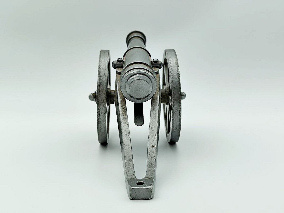 Vintage Soviet Antique Style Artillery Cannon Toy | USSR Metal Field Gun Souvenir