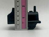 Vintage Cast Iron Black Steam Locomotive Train Paperweight Toy Model | Antique "1027" Miniature Engine