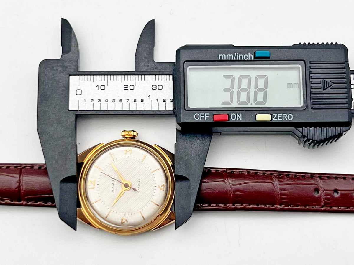 Vintage ALMAZ 2809 Soviet Mechanical Watch AU20 | Wostok USSR Dress Watch