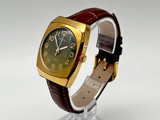 Vintage LUCH 2209 AU10 Soviet Mechanical Watch | Gilding  Wristwatch USSR Watch