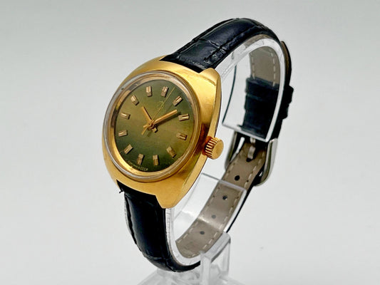 Vintage LUCH 1809 AU Ladies Soviet Mechanical Watch | Gilding  Wristwatch USSR Watch