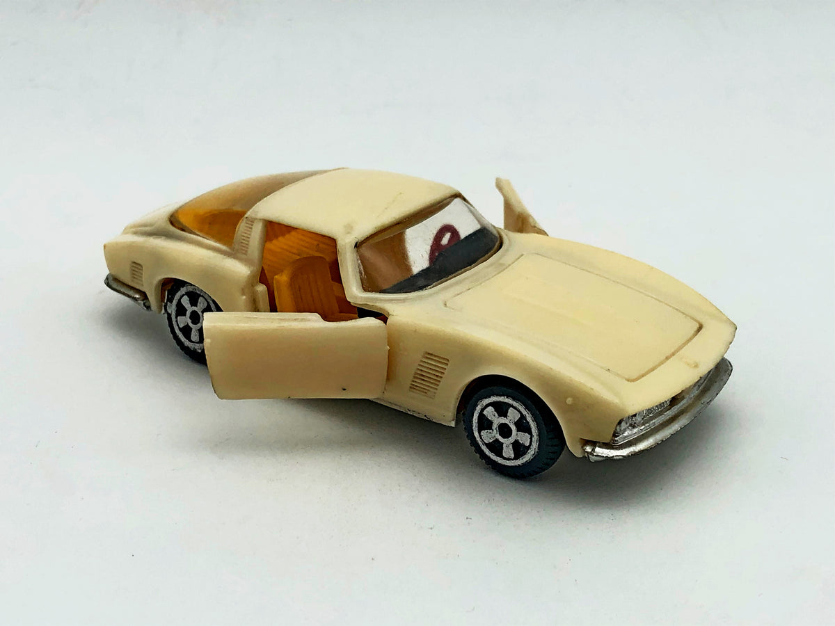 Vintage Iso Grifo Model Car | USSR 1:43 Scale Plastic Collectible Remake