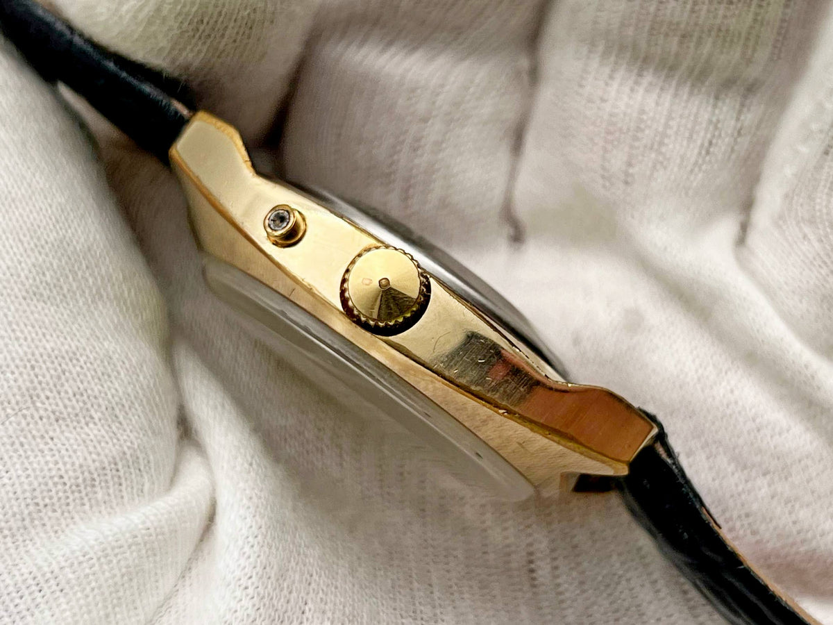 Vintage SLAVA 2427 AU 5 Self-Winding Soviet Mechanical Watch | Gilding  Wristwatch USSR Watch