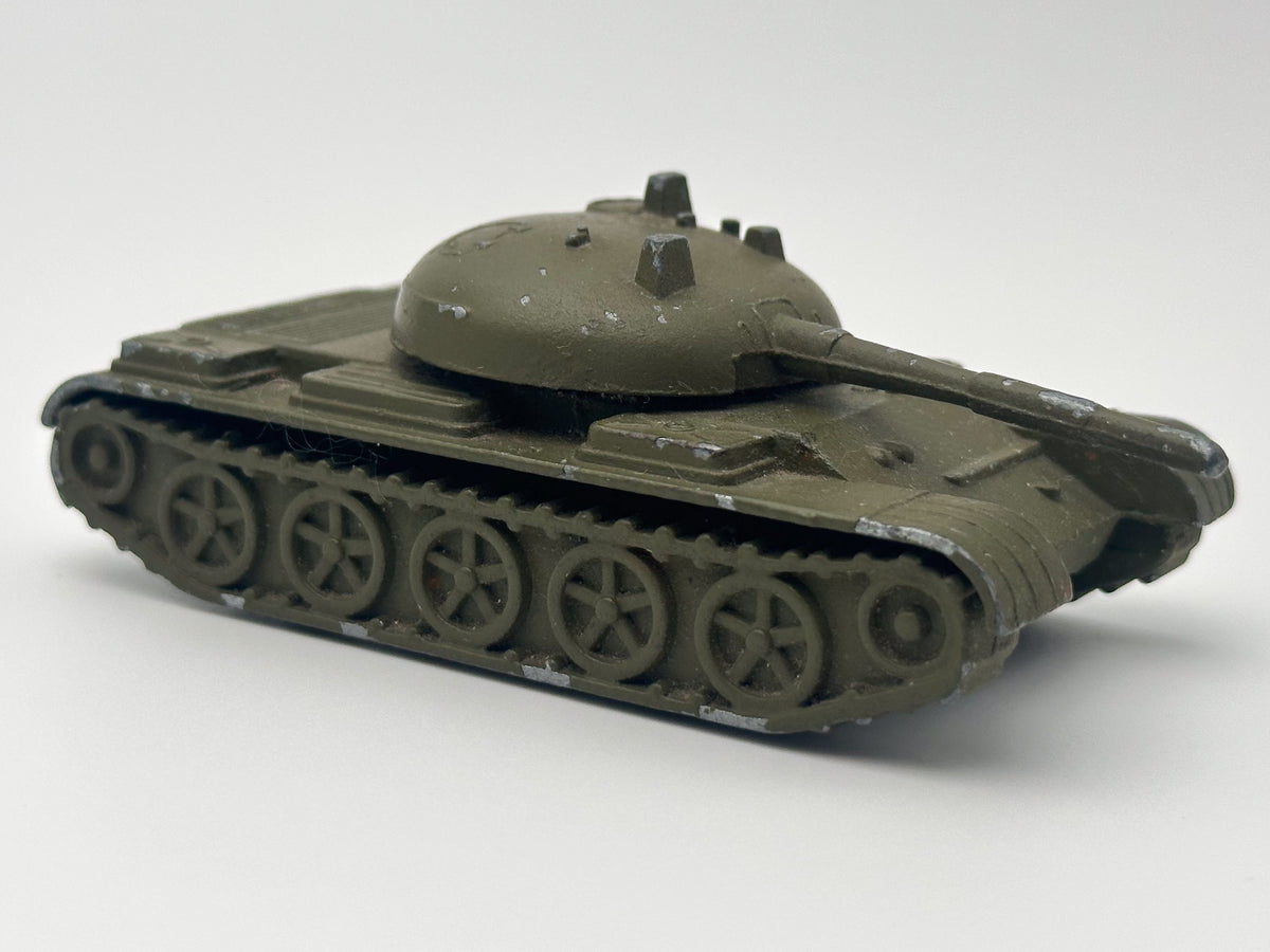 Vintage Soviet T-54 T-55 Toy Tank | USSR 1/43 Scale Military Model