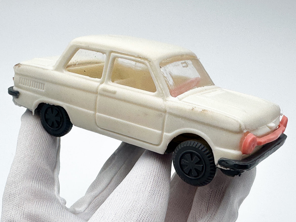 Vintage ZAZ-968 Zaporozhets Toy Car with Box | USSR Plastic Collectible Miniature