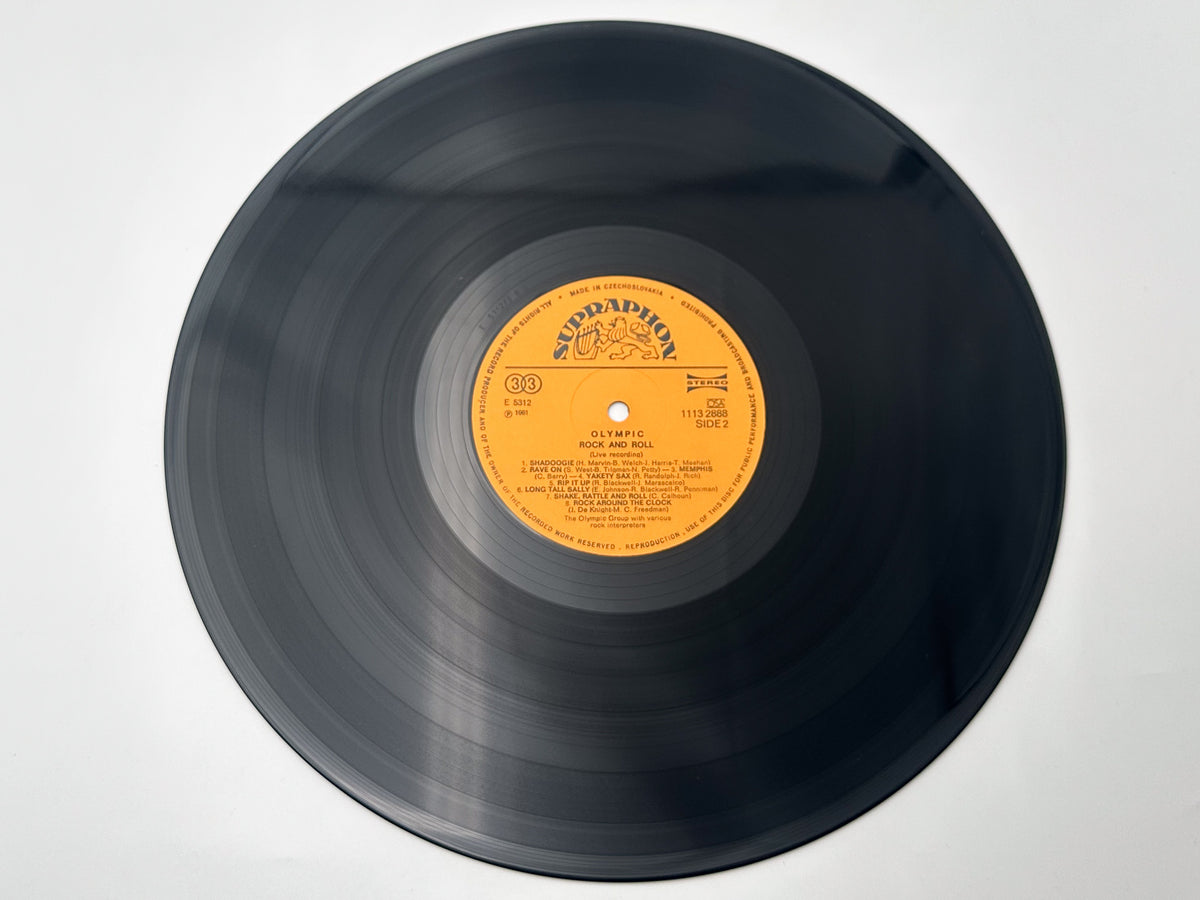 Olympic - Rock and Roll (LP, Vinyl, 1981) Supraphon Pressing Czechoslovakia