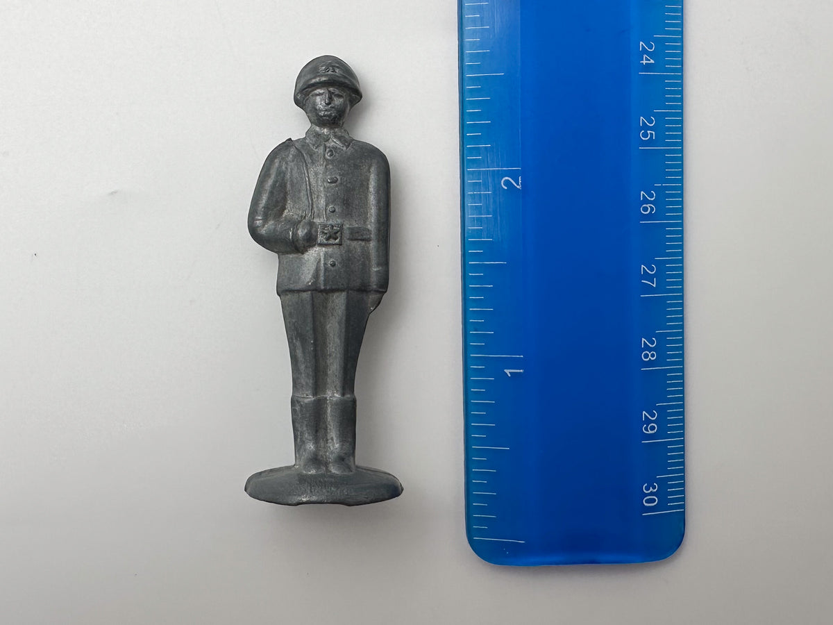 Vintage Soviet Metal Toy Soldiers "Stolbiki" Army Lot | USSR Cast Figures Parade Set of 15