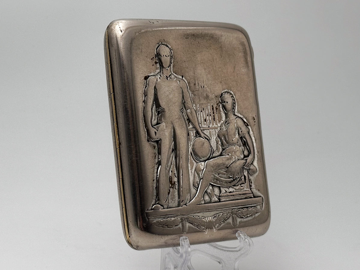 Cigarette Case Moscow State University Vintage Soviet | Students MGU 1957 Tobacciana USSR