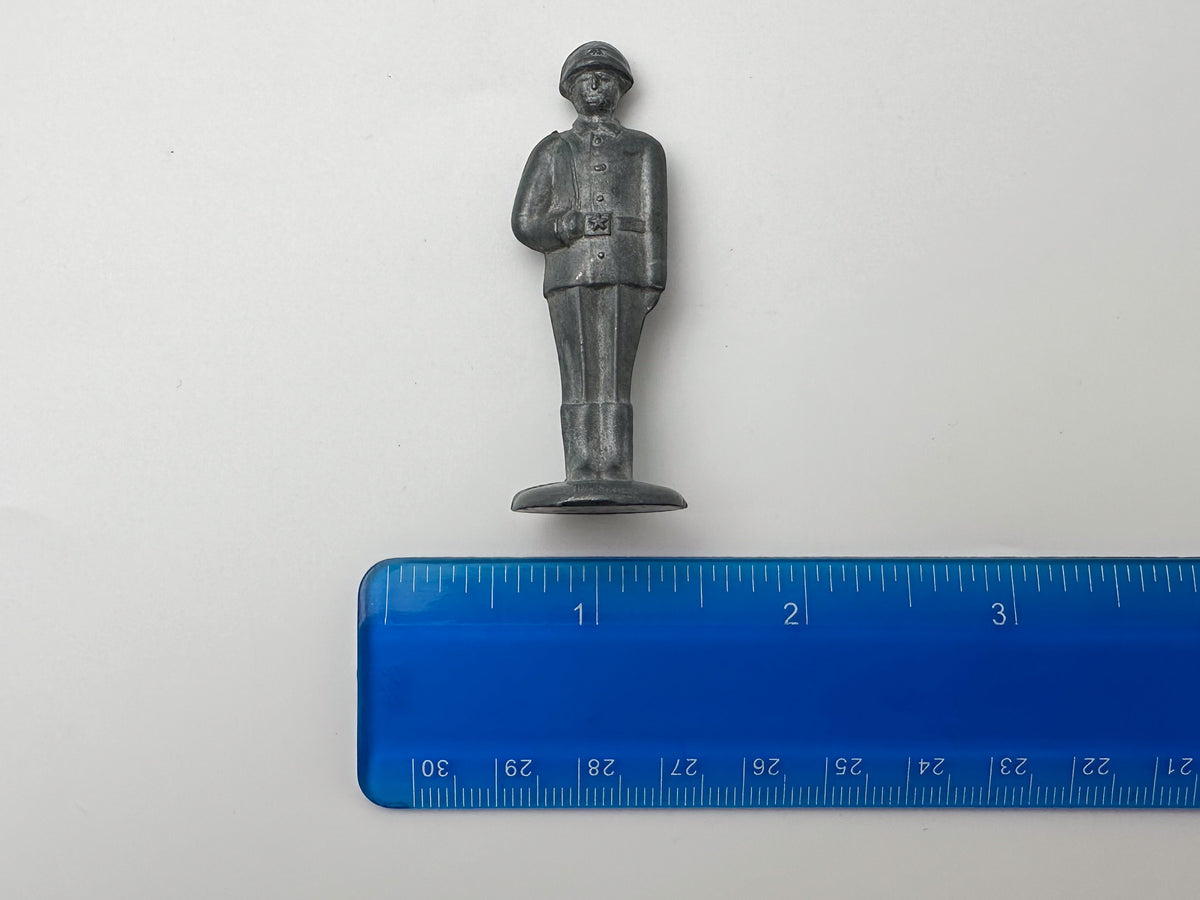 Vintage Soviet Metal Toy Soldiers "Stolbiki" Army Lot | USSR Cast Figures Parade Set of 15