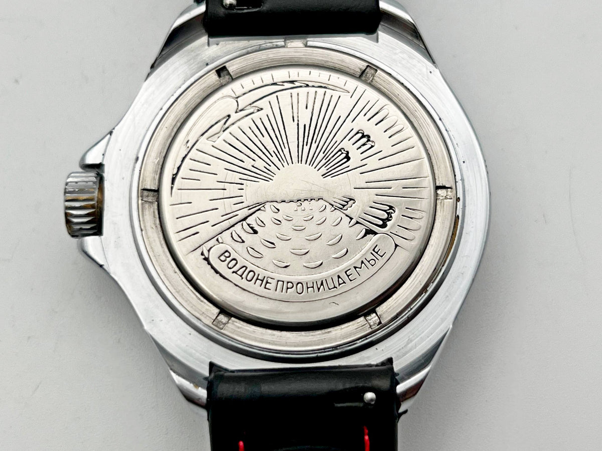 Vintage WOSTOK 2414 Komandirskie Aircraft Carrier Soviet Mechanical Watch | Vostok USSR Watch