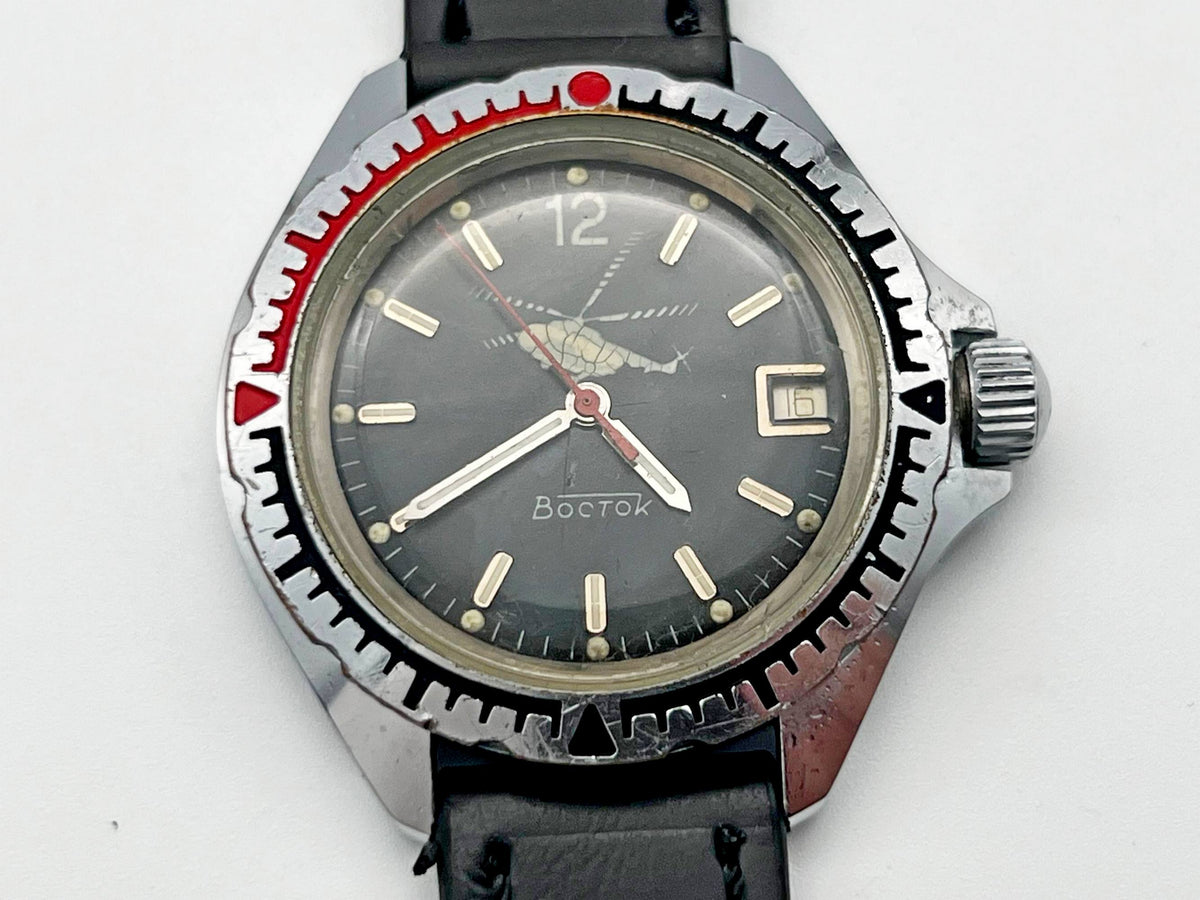 Vintage WOSTOK 2414 Komandirskie Helicopter Soviet Mechanical Watch | Vostok USSR Watch