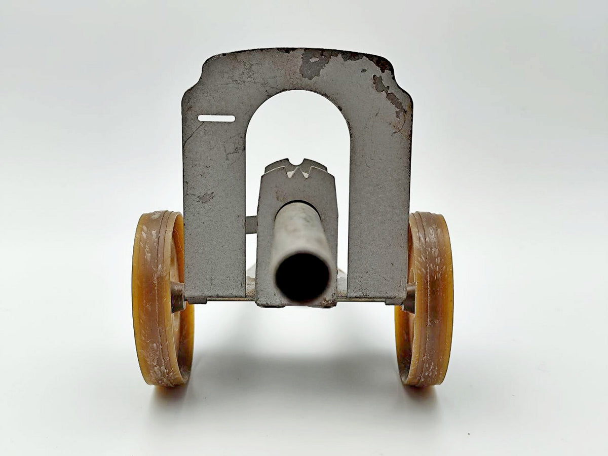 Vintage Soviet Artillery Cannon Toy | USSR Metal Field Gun Military Collectible