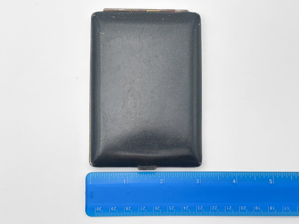 Vintage "Tallinn Viru Varav" Soviet Cigarette Case | Estonia Viru Gate Souvenir Metal Tobacciana Travel Collectible