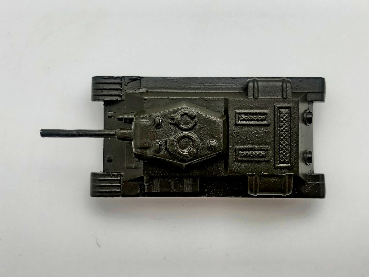Vintage Soviet Diecast Metal T-34 Medium Tank Toy Model USSR 1:72 | Tula Cartridge Works TPZ