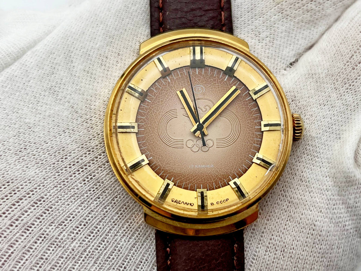 Vintage WOSTOK 2409 Olympic Games Soviet Mechanical Watch AU10 | Vostok USSR Watch