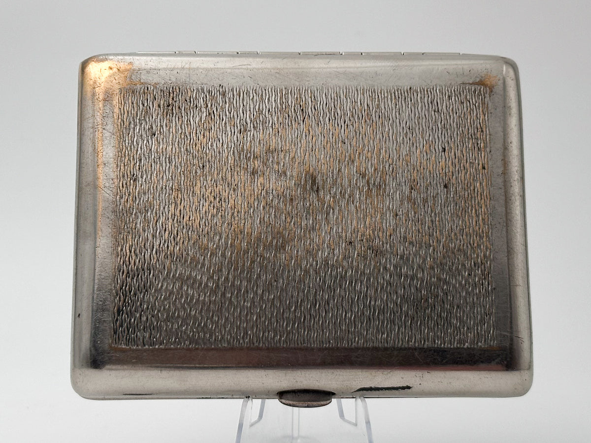 Vintage "Leningrad Admiralty" Soviet Cigarette Case | Rare Lenemalier Artel USSR Architecture Embossed Metal Tobacciana