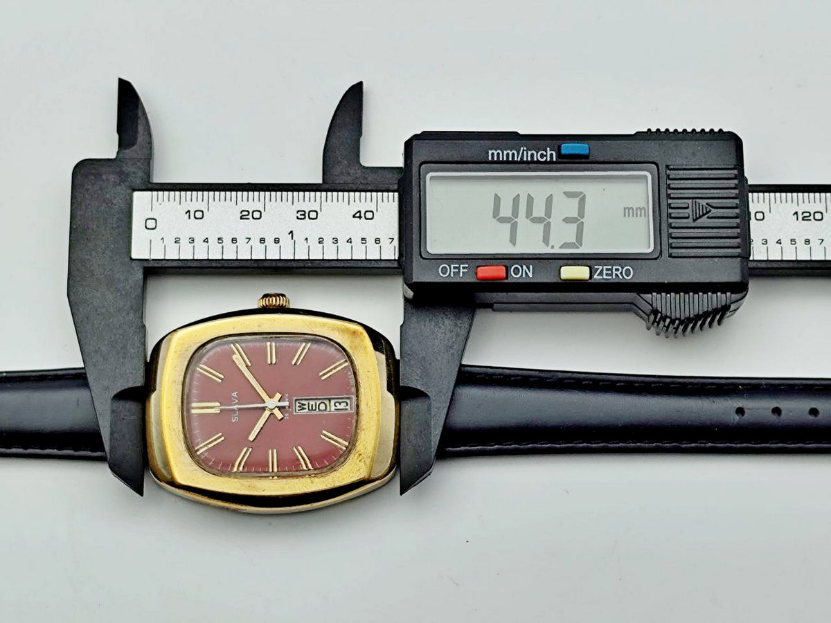 Vintage SLAVA 2428 Fridge Refrigerator AU10 Soviet Mechanical Watch | Gilding  Wristwatch USSR Watch