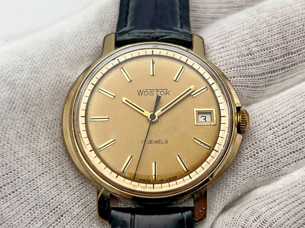 Vintage WOSTOK 2414 AU5 Soviet Mechanical Watch | Vostok USSR Watch