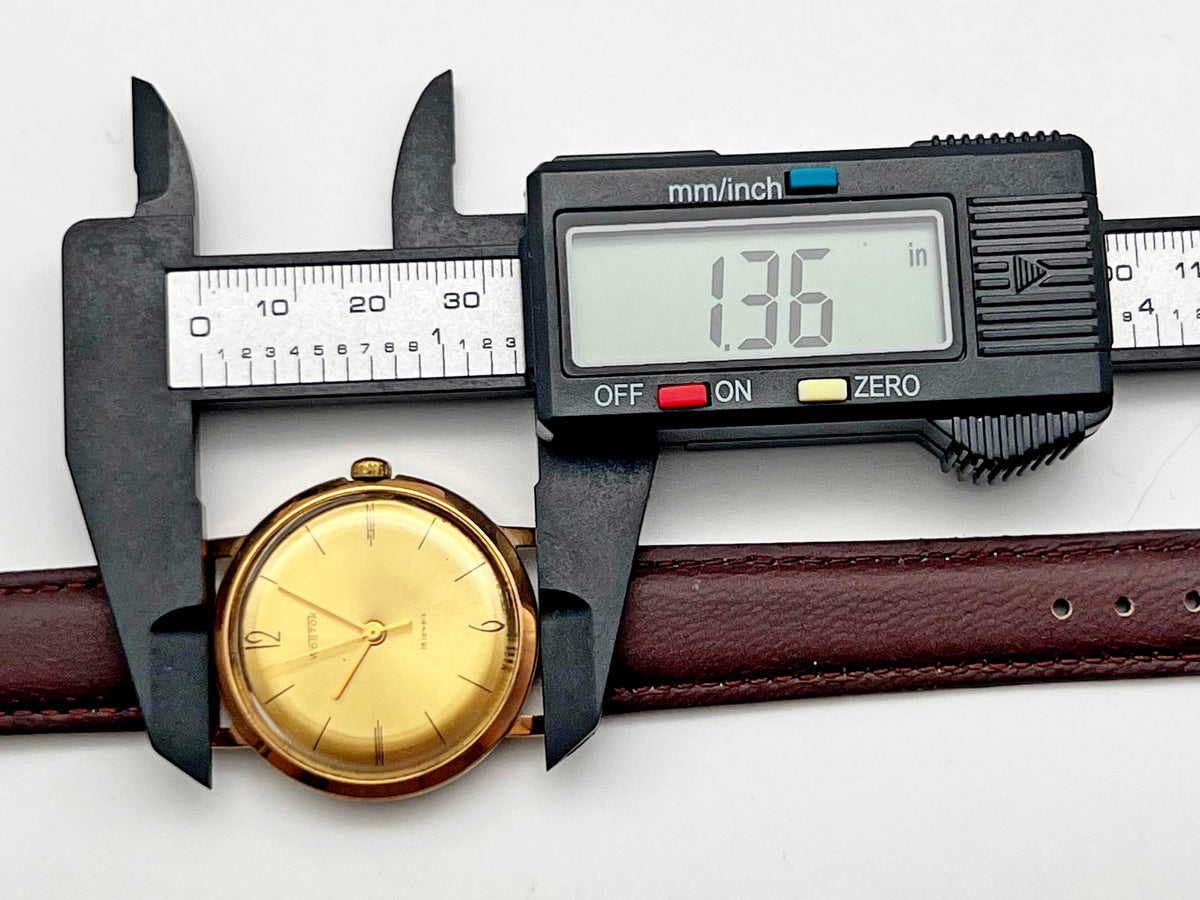 Vintage WOSTOK 2209 AU 20 Ultraslim Gilt Mechanical Wristwatch | Vostok USSR Watch