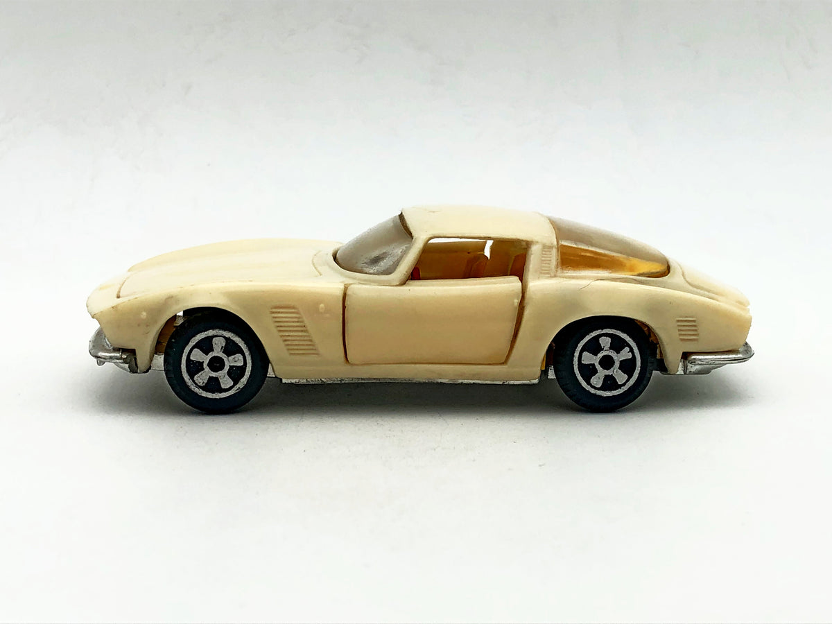 Vintage Iso Grifo Model Car | USSR 1:43 Scale Plastic Collectible Remake