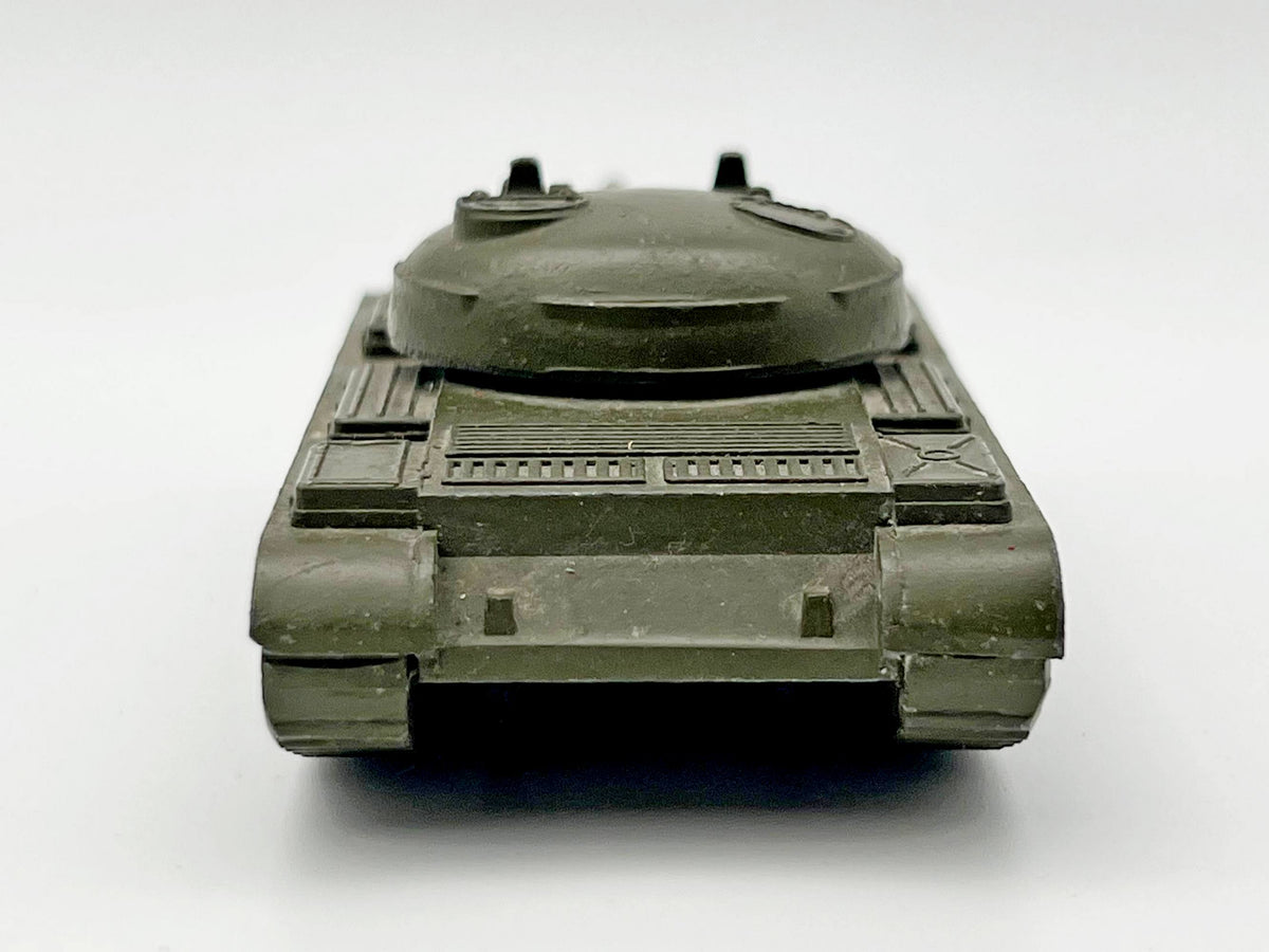 Vintage Soviet Diecast Metal T-54 / T-55 Medium Tank Toy Model USSR 1:72 | Tula Cartridge Works TPZ
