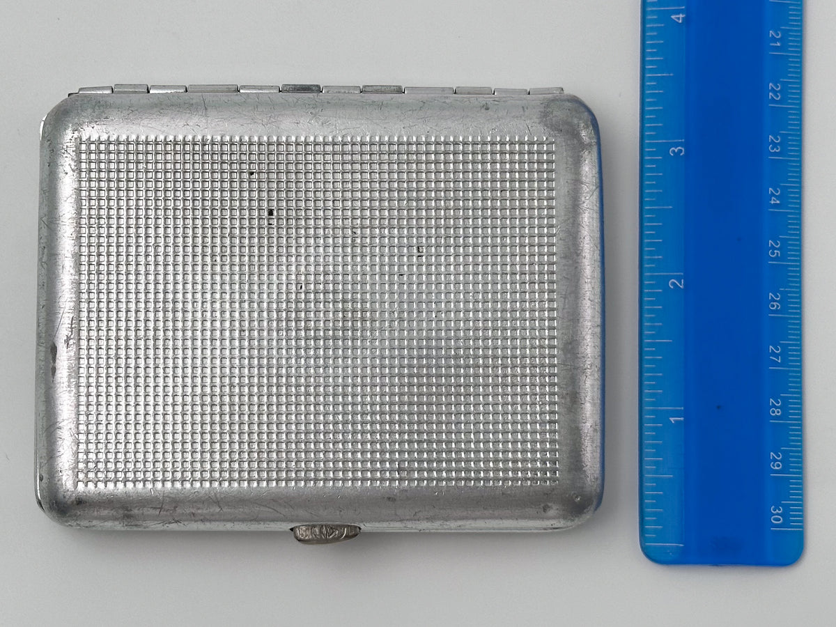 Cigarette Case BAM Baikal-Amur Mainline Vintage Soviet | Railway Workers Tobacciana USSR
