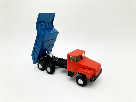Vintage Soviet KrAZ-256B Dump Truck Diecast | USSR 1/43 Scale Model