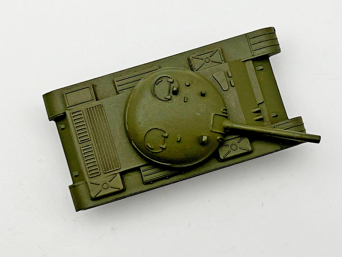 Vintage Soviet Diecast Metal T-54 / T-55 Medium Tank Toy Model USSR 1:72 | Tula Cartridge Works TPZ
