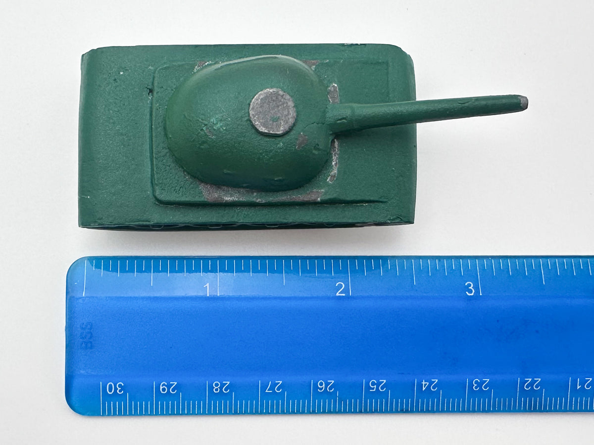 Vintage Soviet Diecast Toy Tank | USSR Metal Heavy Armored Vehicle Collectible