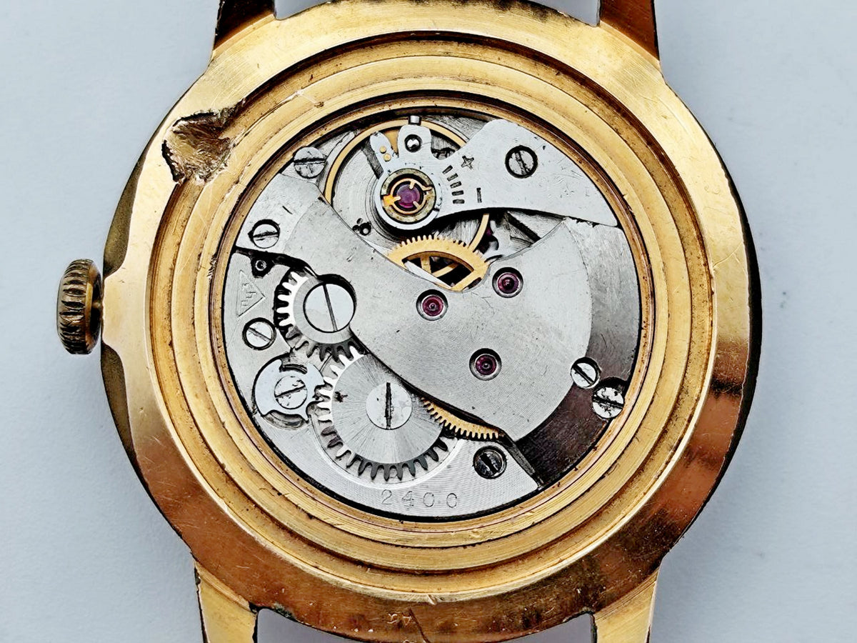 Vintage Zarya AU Soviet Mechanical Watch | Gilding Wristwatch USSR Watch