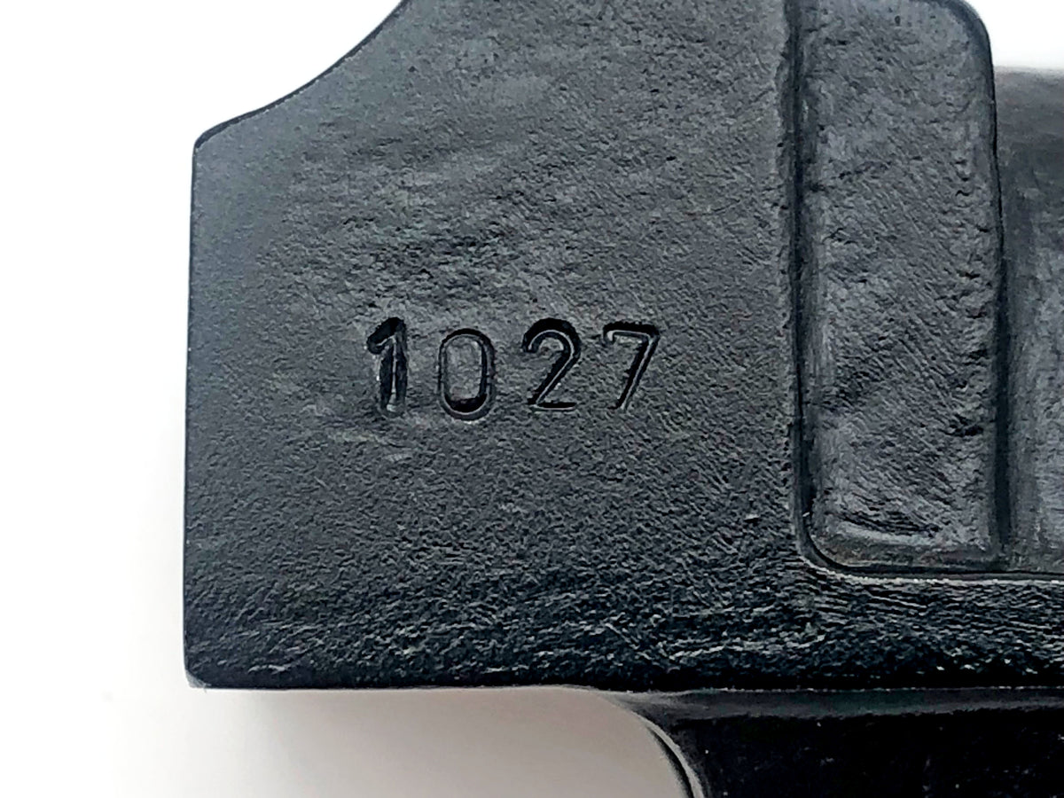 Vintage Cast Iron Black Steam Locomotive Train Paperweight Toy Model | Antique "1027" Miniature Engine