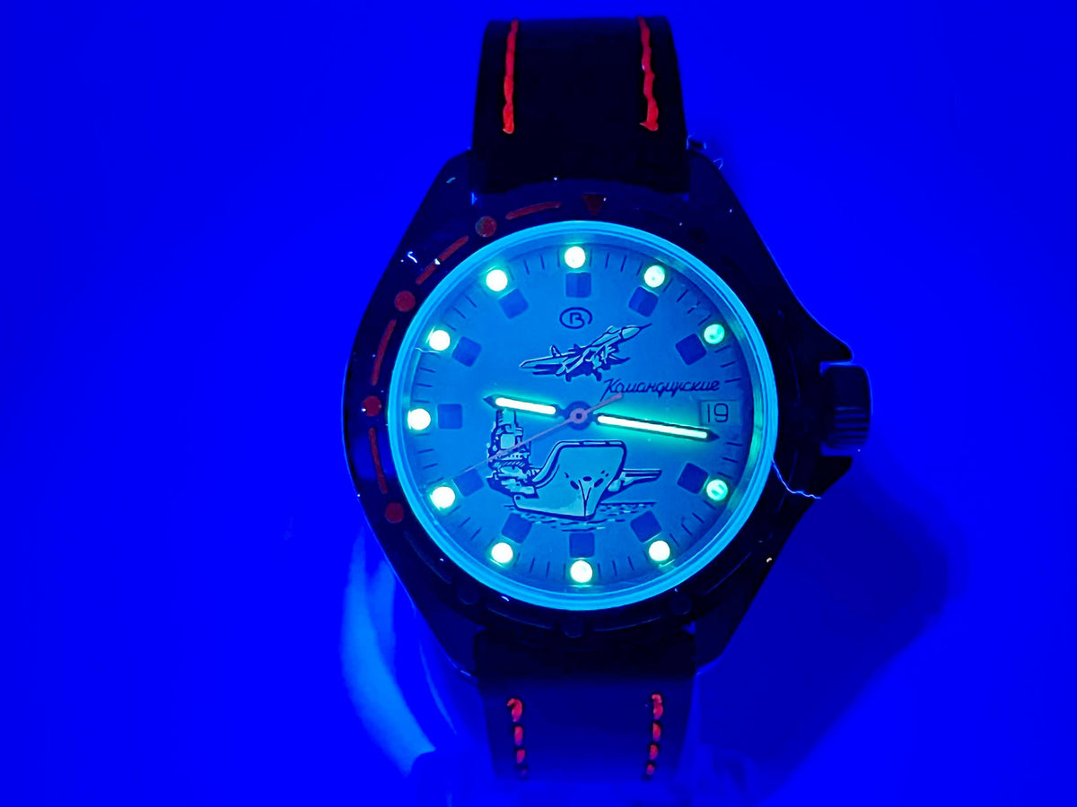 Vintage WOSTOK 2414 Komandirskie Aircraft Carrier Soviet Mechanical Watch | Vostok USSR Watch