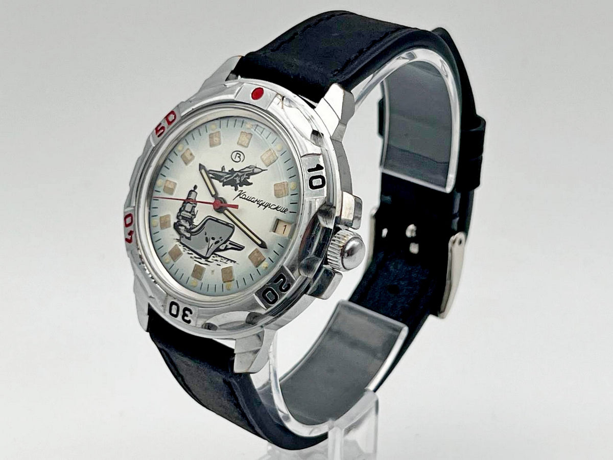 Vintage WOSTOK 2414 Komandirskie Soviet Mechanical Watch | Vostok USSR Watch
