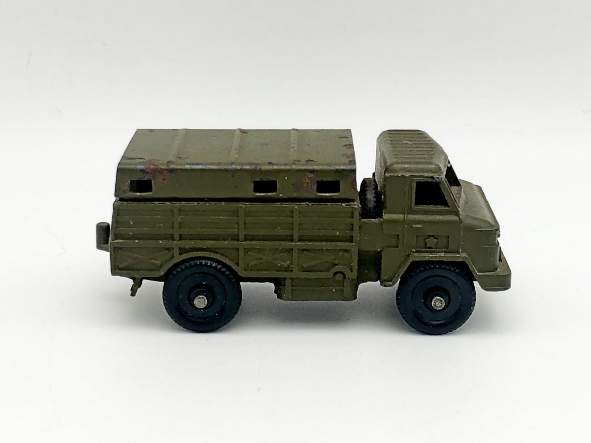 Vintage GAZ-66 Airborne Military Truck Toy | USSR Diecast Metal Shishiga with Canopy