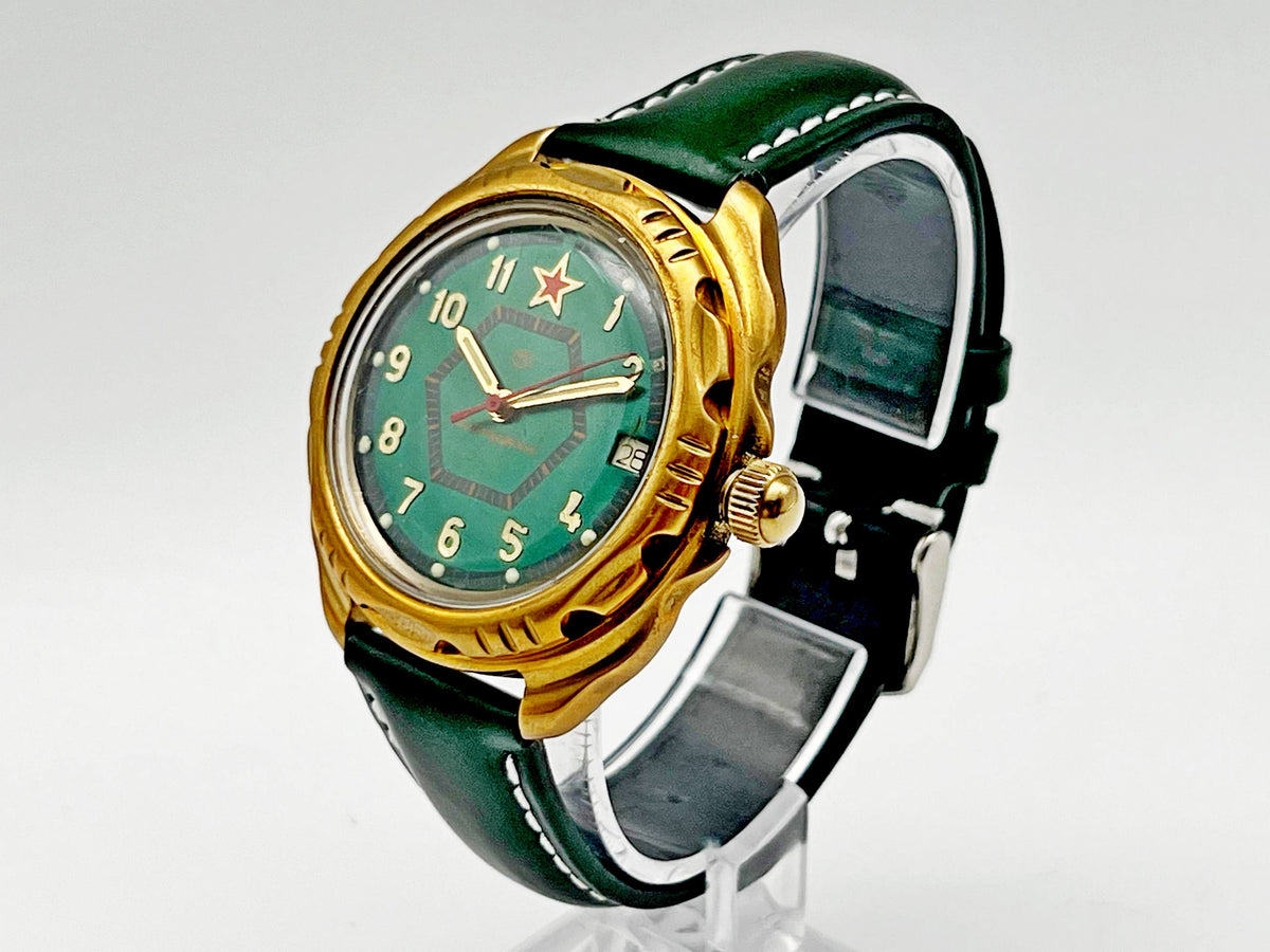 Vintage WOSTOK 2414 Komandirskie Mechanical Watch | Vostok Post-USSR Watch