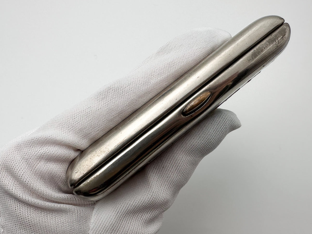 Cigarette Case Cruiser Aurora Vintage Soviet | 25 October Lenemalier Tobacciana USSR