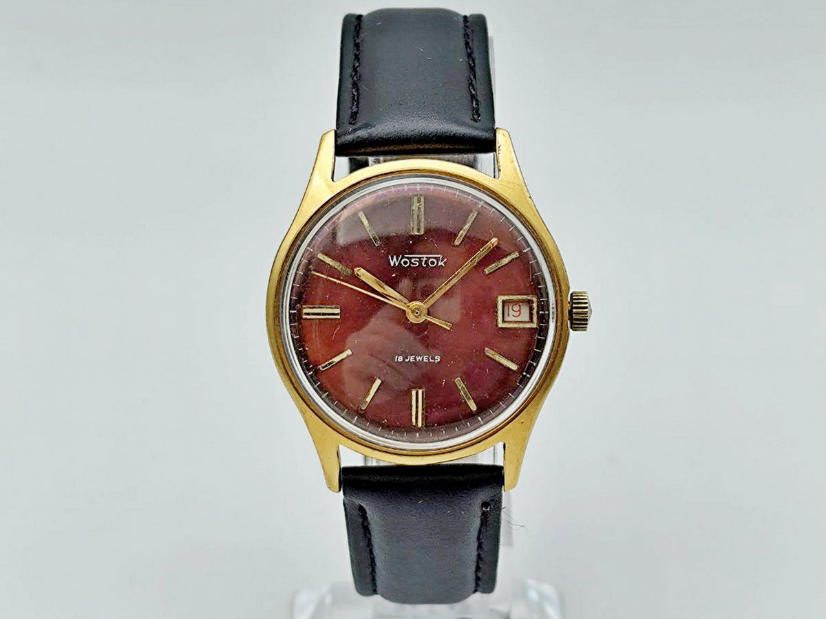Vintage WOSTOK 2214 AU 5 Soviet Mechanical Wristwatch | Vostok USSR Watch