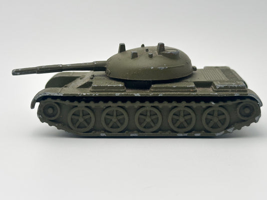 Vintage Soviet T-54 T-55 Toy Tank | USSR 1/43 Scale Military Model
