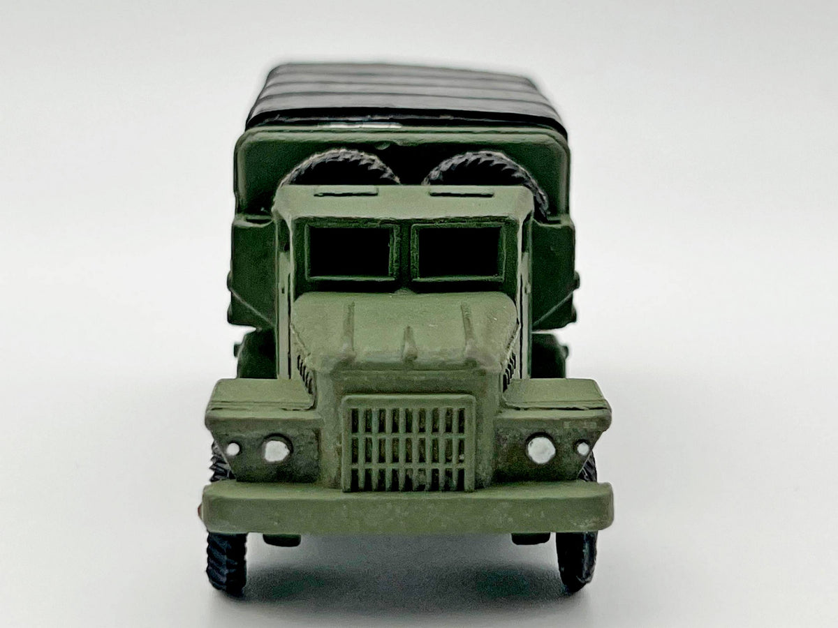 Vintage Soviet Military Truck with Box | USSR Diecast Kharkiv Factory Collectible