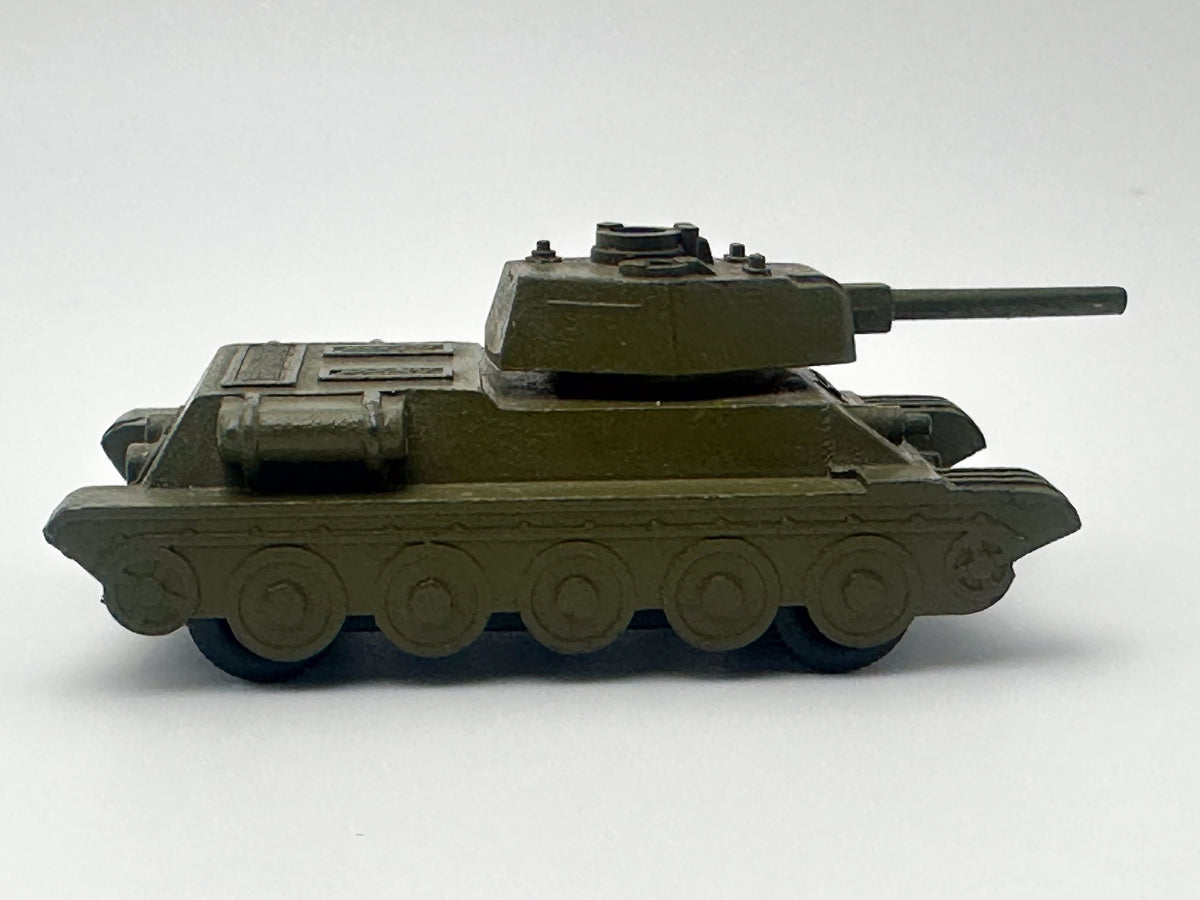 Vintage Soviet T-34 Toy Tank | USSR Diecast Military Armored Vehicle Collectible