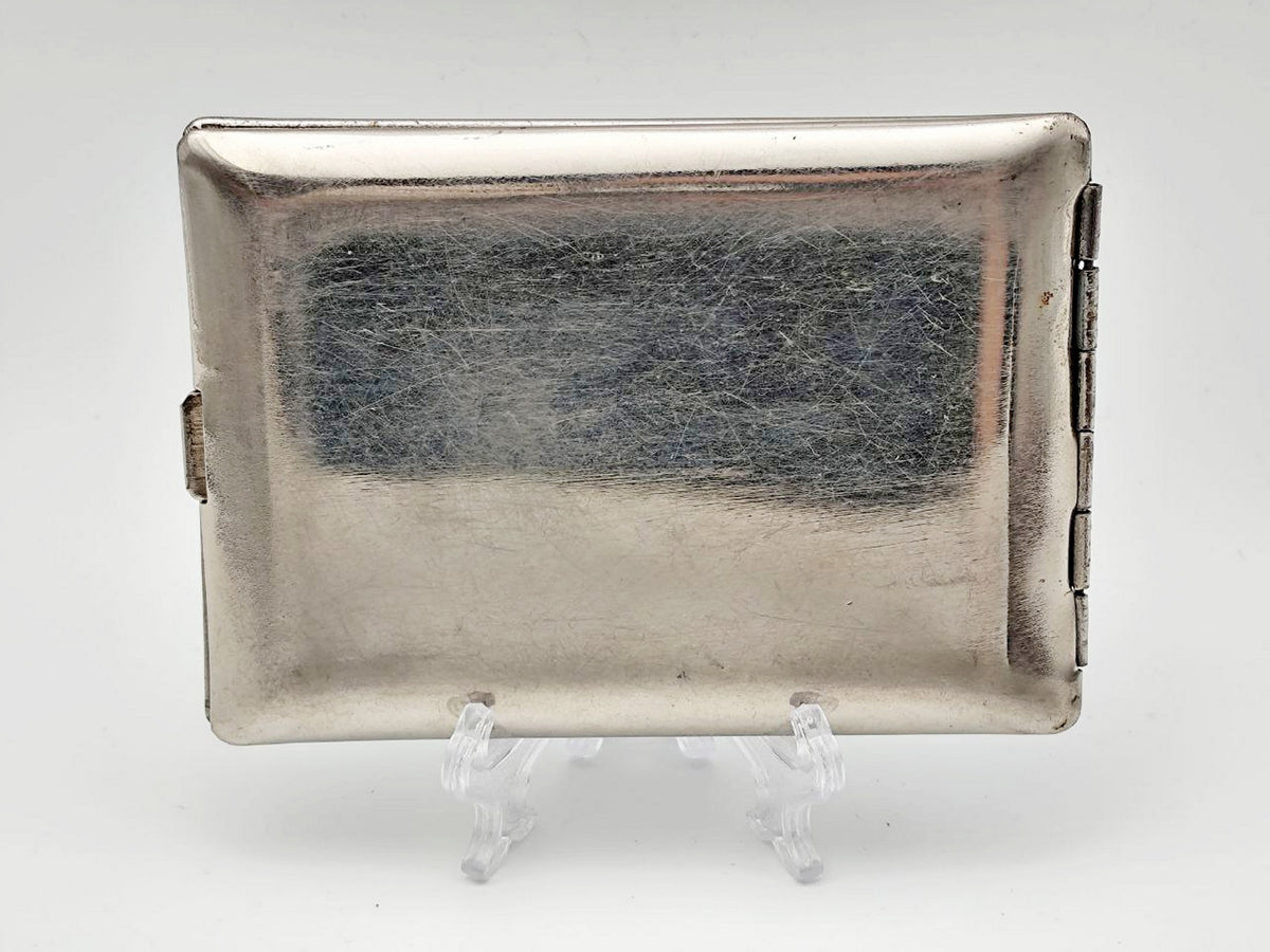 Vintage Kyiv City Bridge Cigarette Case | Ukrainian Landmark Pocket Box Soviet Tobacciana USSR