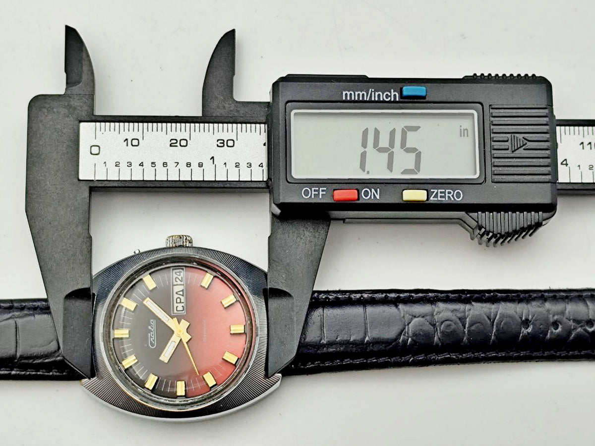 Vintage SLAVA 2428 Soviet Mechanical Watch | Wristwatch USSR Watch