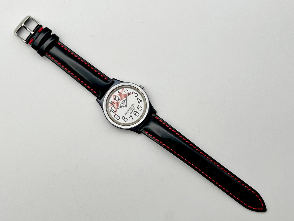Vintage Chayka 1601 Red Star Soviet Mechanical Watch | Uglich USSR Watch