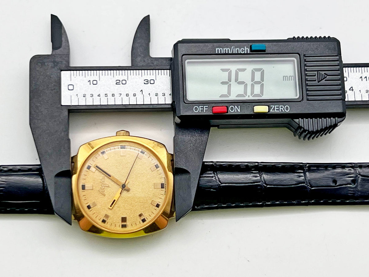 Vintage LUCH 3045 AU 20 Transistor Soviet Mechanical Watch | Gilding  Wristwatch USSR Watch
