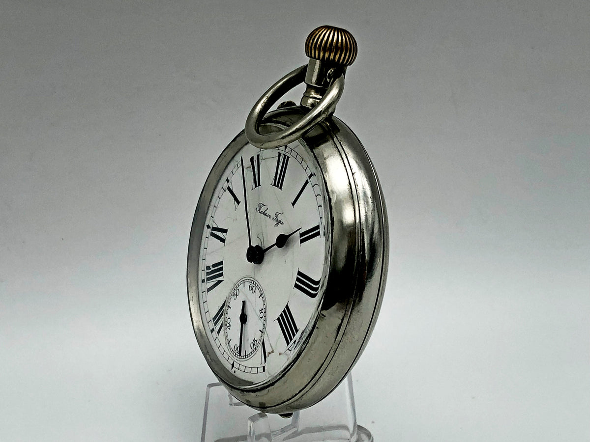 Rare Antique Pavel Buhre Chronograph Pocket Watch Imperial Russia c.1901