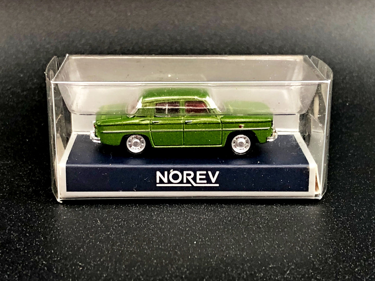 Vintage Renault 8 Model Car with Norev Display Case | USSR 1:43 Scale Diecast Collectible Remake