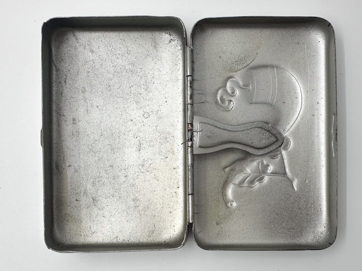 Vintage Snuffbox Smoking Pipe | Cigarette Case Odessa Pobeda Artel Pocket Box Soviet Tobacciana USSR