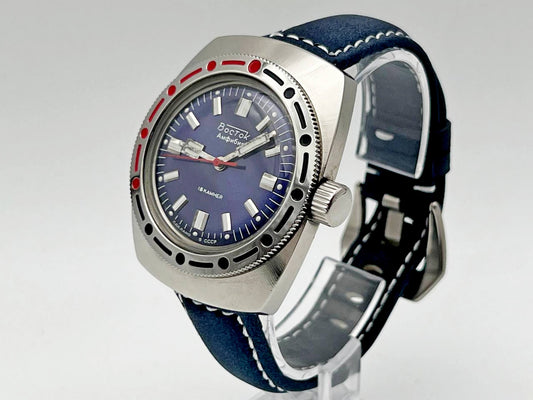 Vintage WOSTOK 2209 Barrel Amphibian Soviet Mechanical Watch | Vostok USSR Watch