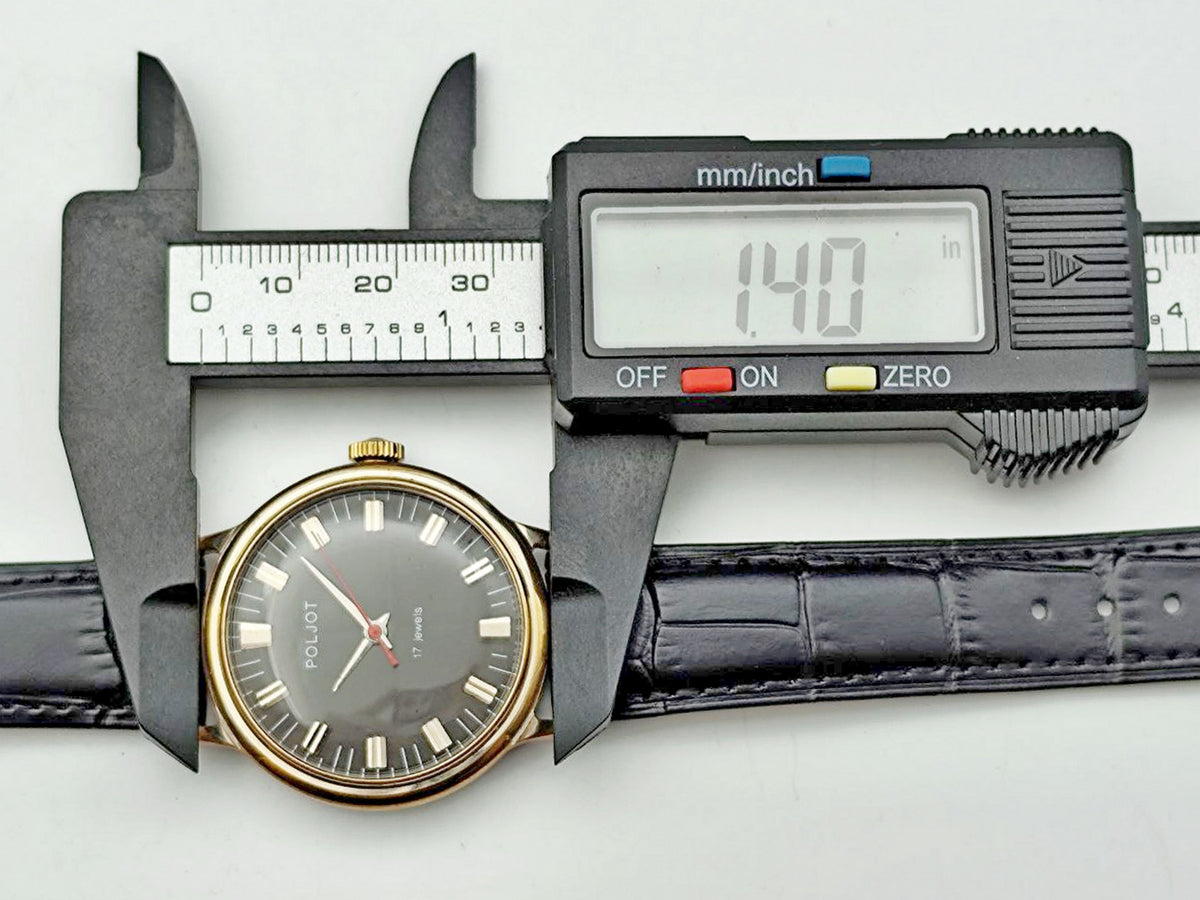 Vintage POLJOT 2609 Soviet Mechanical Watch | Wristwatch USSR Watch